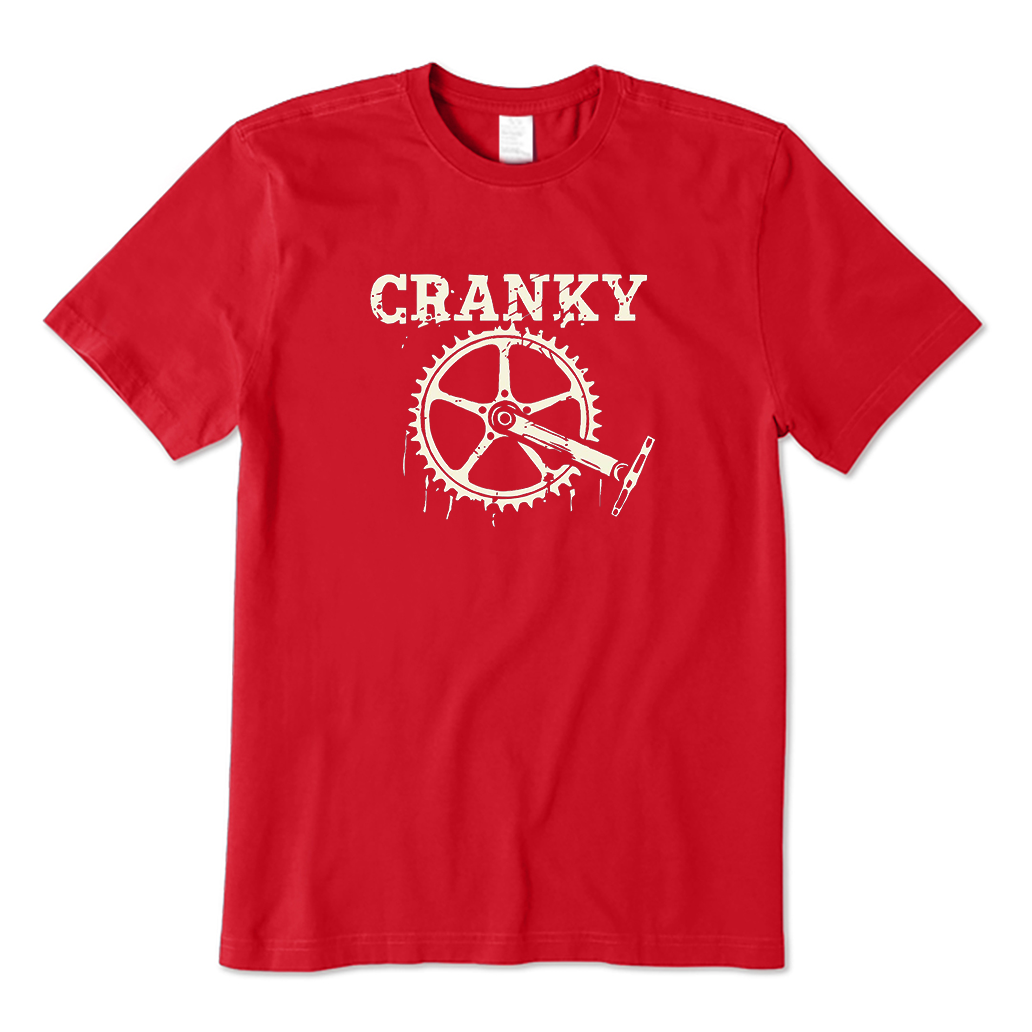 Cranky Cycling Bike T-Shirt