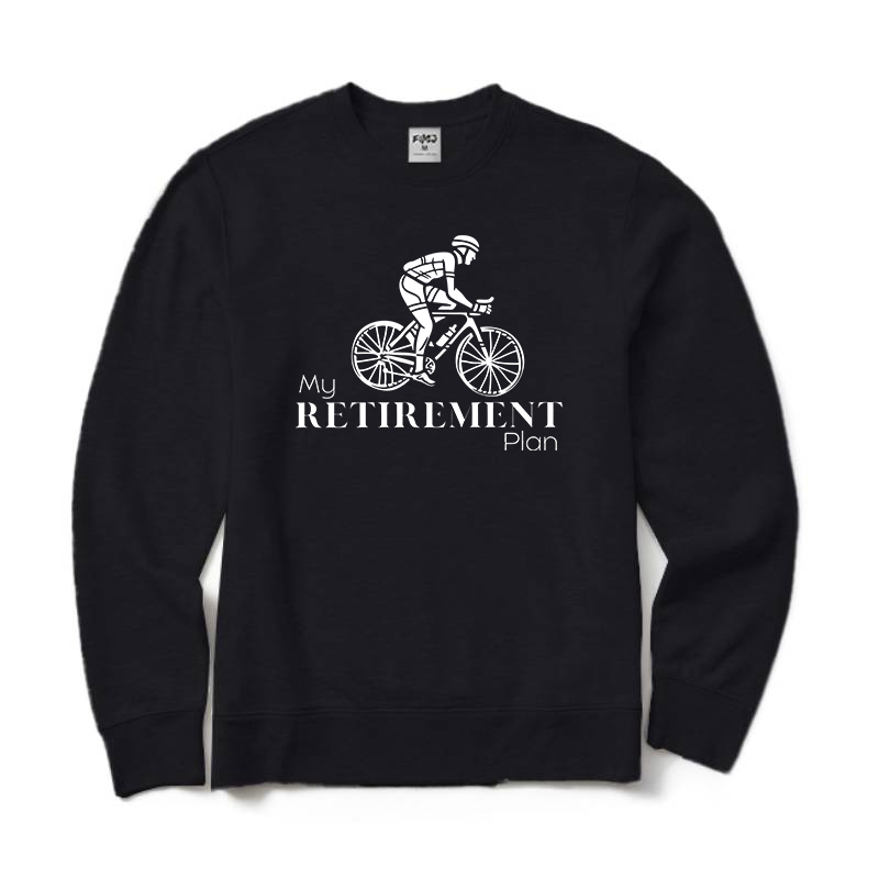 Cyclist Retirement Crewneck Sweatshirt