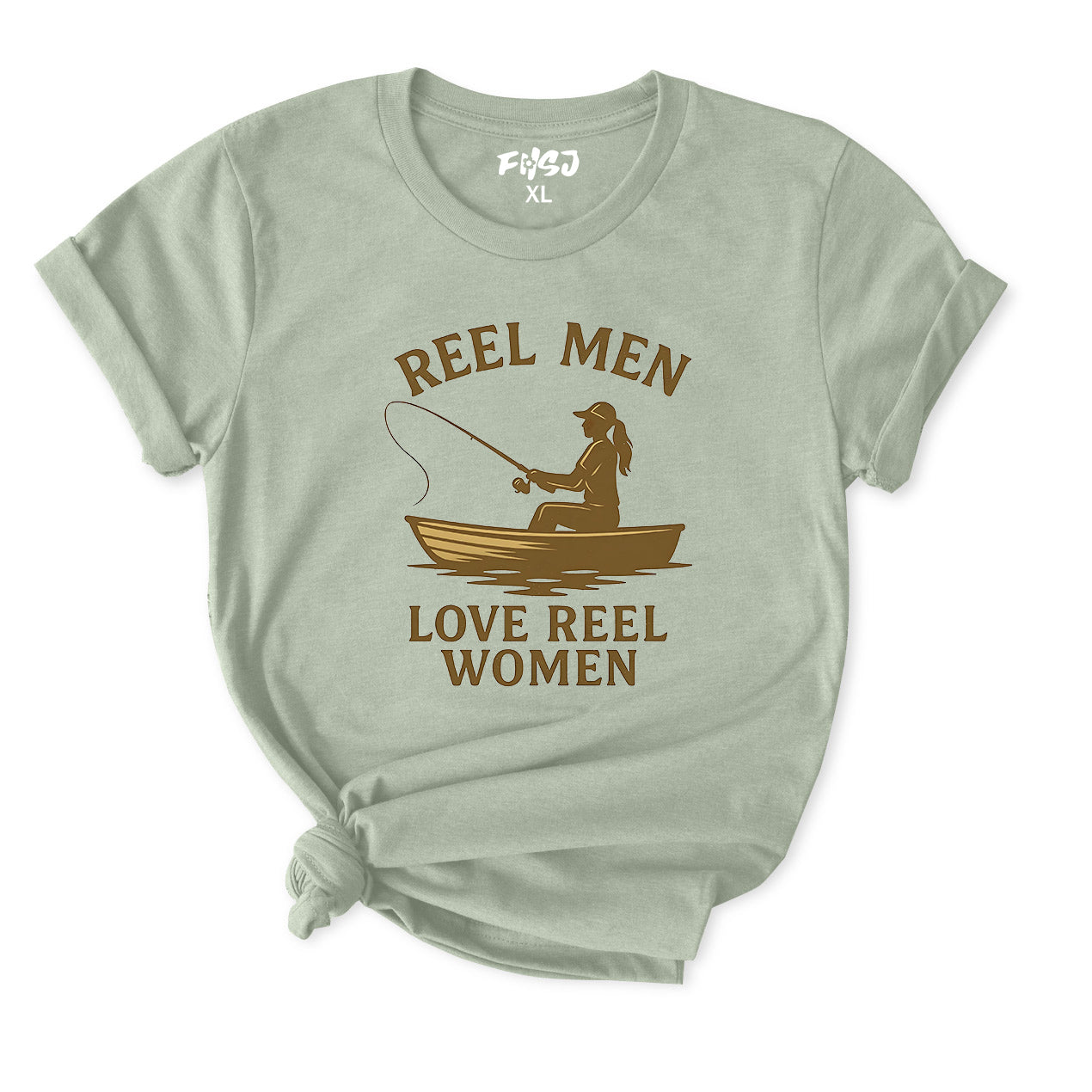 REEL MAN LOVE REEL WOMEN T-Shirt for Women