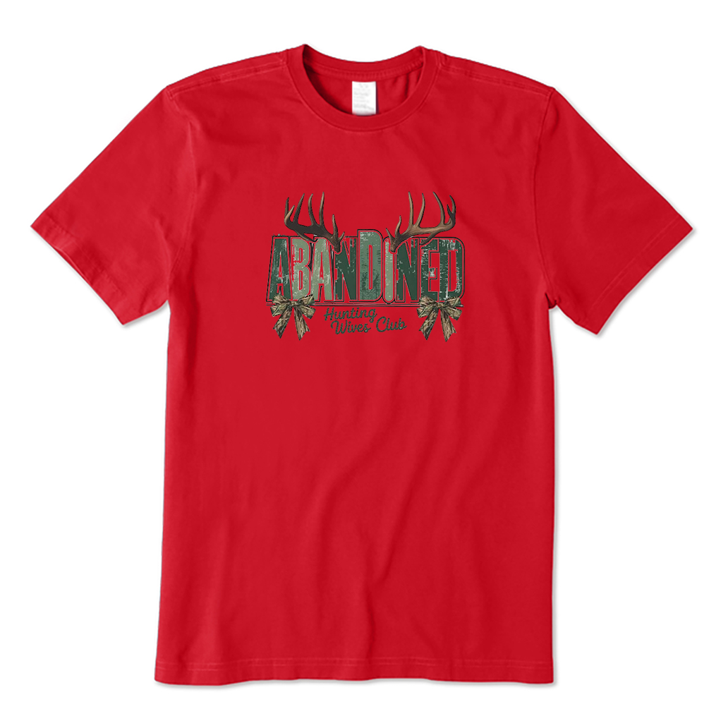 Abandoned Hunting Wives Club T-Shirt