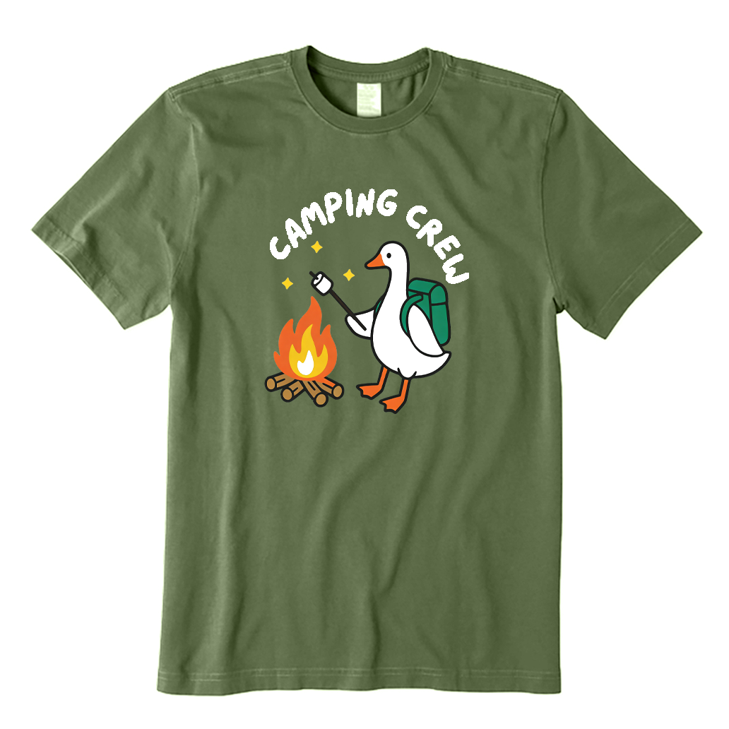 Silly Goose Camping T-shirt