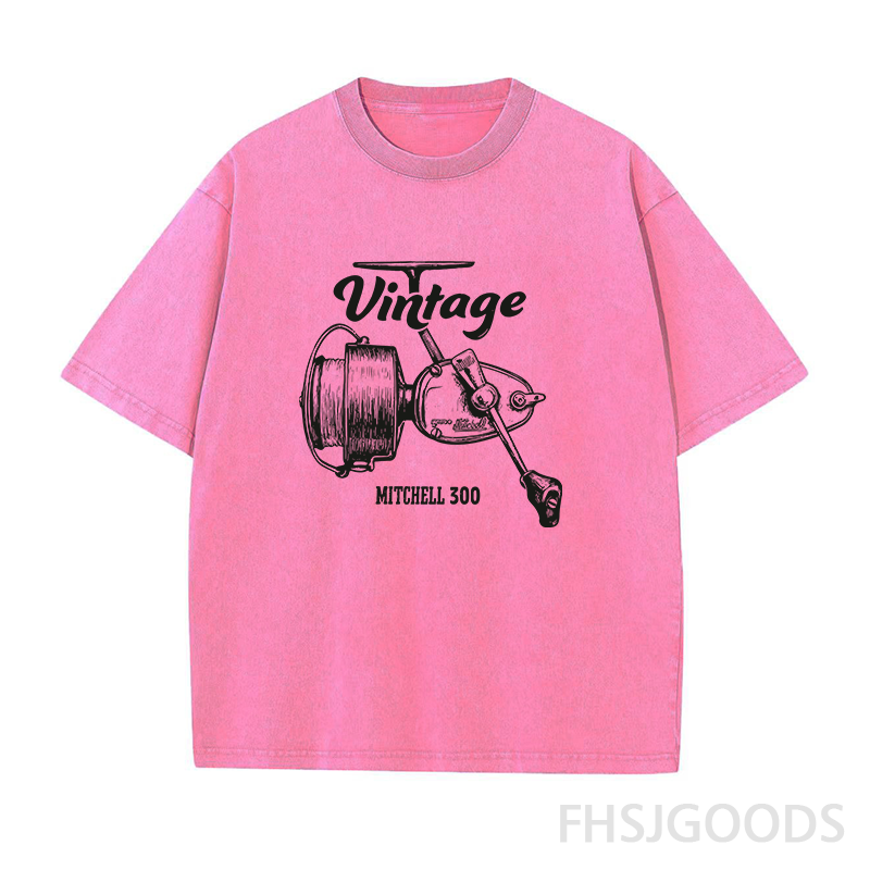 Vintage Mitchell 300 Unisex Distressed T-Shirt