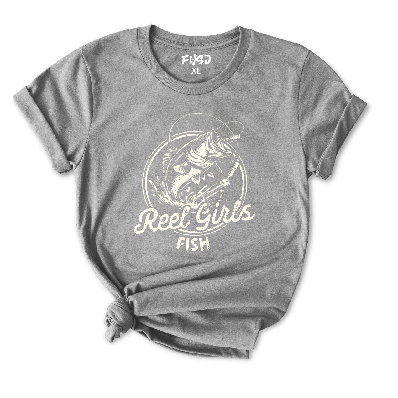 Reel Girls Fish T-Shirt for Women