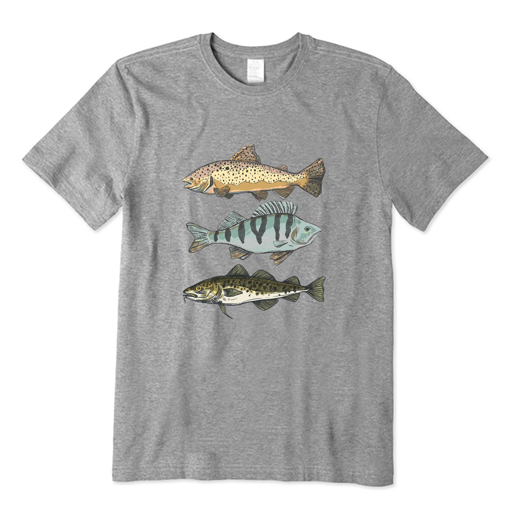River Fish Trout T-shirt