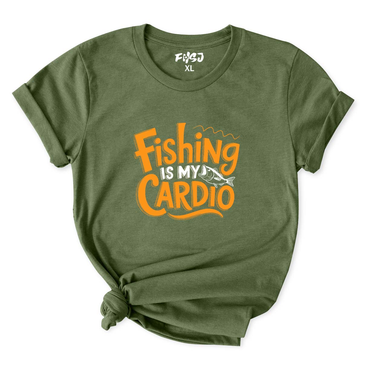 Fishing Is My Cardio T-Shirt for Women