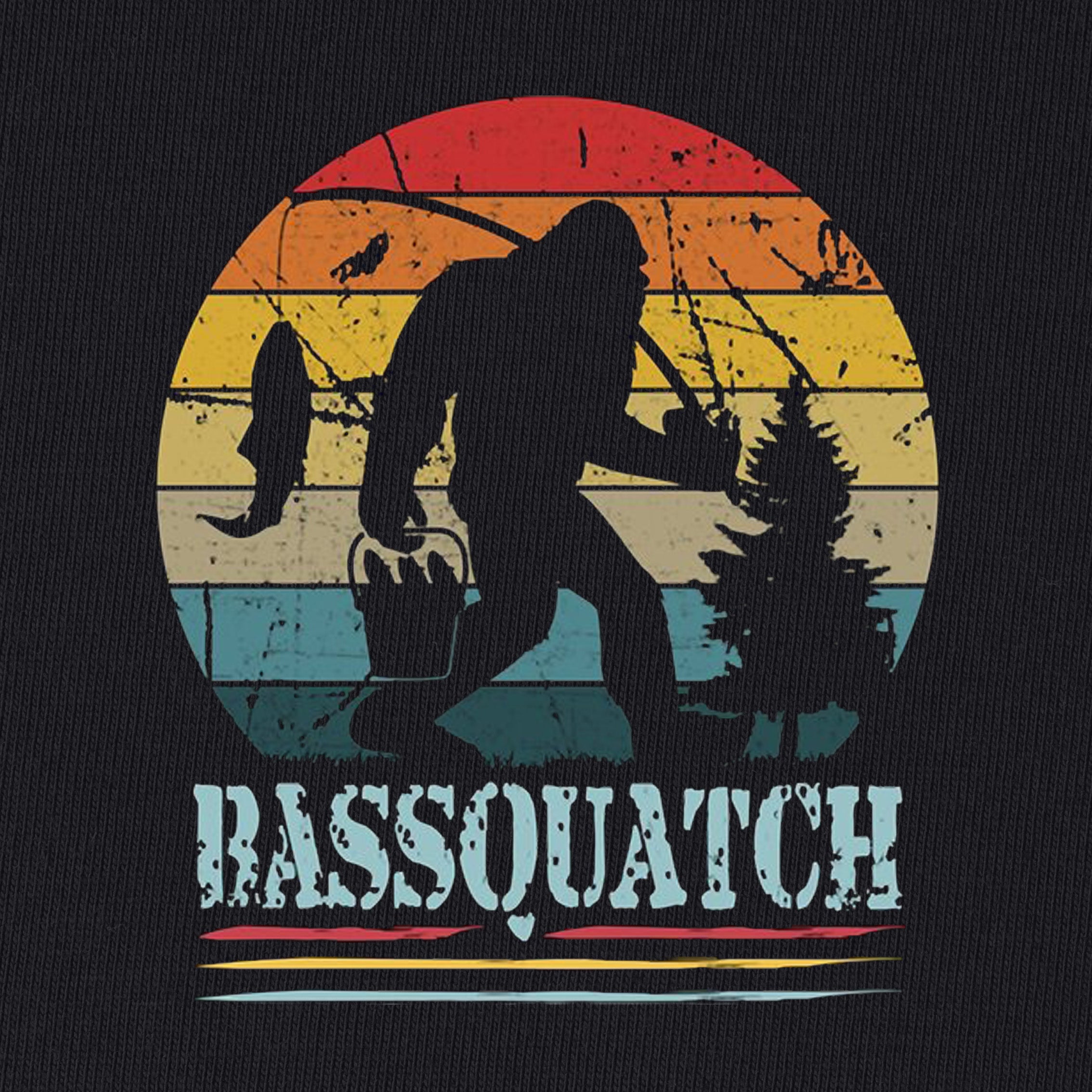 BASSQUATCH Fishing T-Shirt