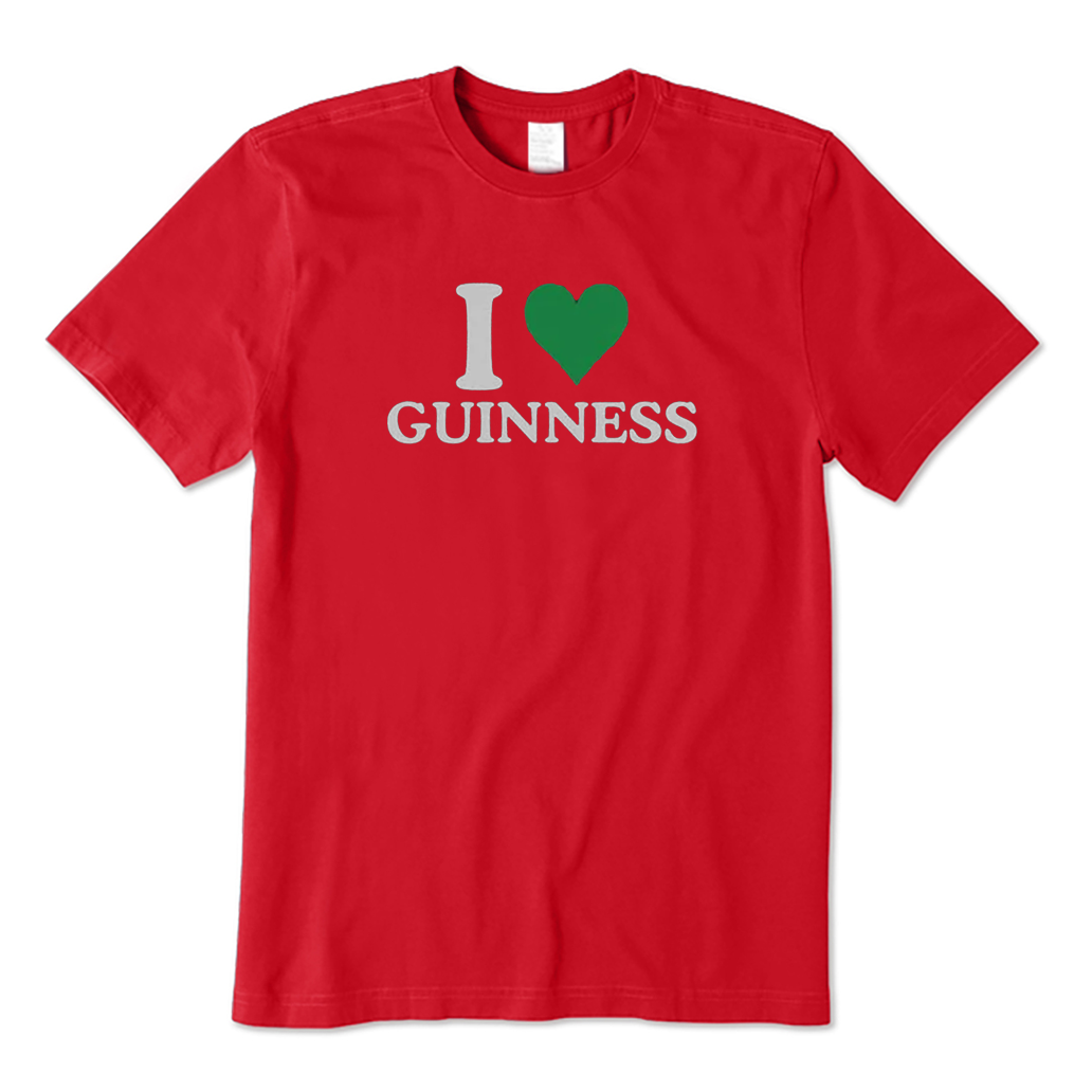 I Love Guinness St. Patrick's Day T-shirt