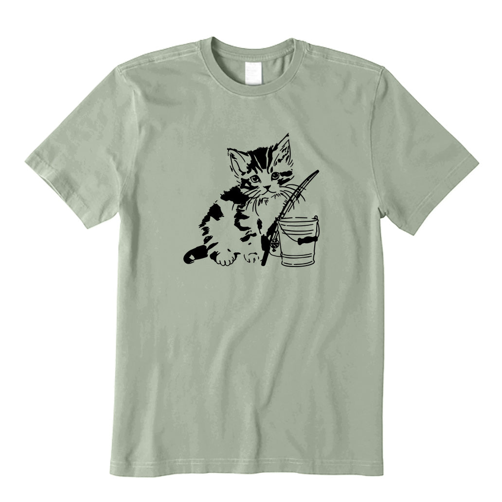 Cat Fishing T-Shirt