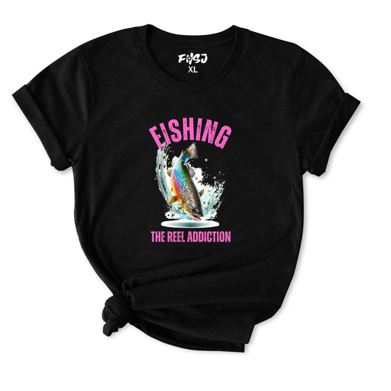The Reel Addiction T-Shirt for Women