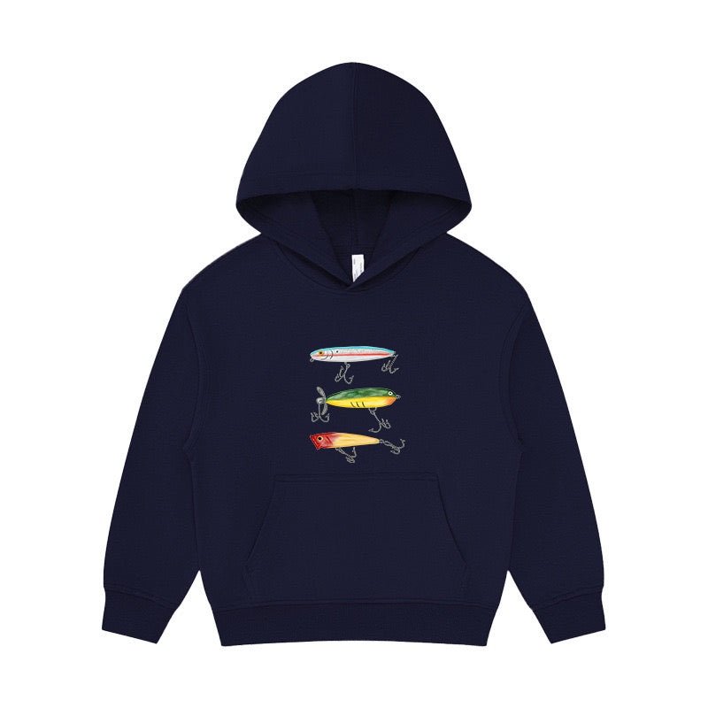 Fishing Lures Kid's Hoodie