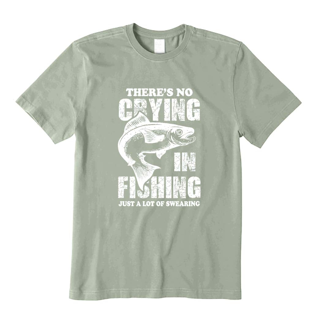 No Crying in Fishing T-Shirt