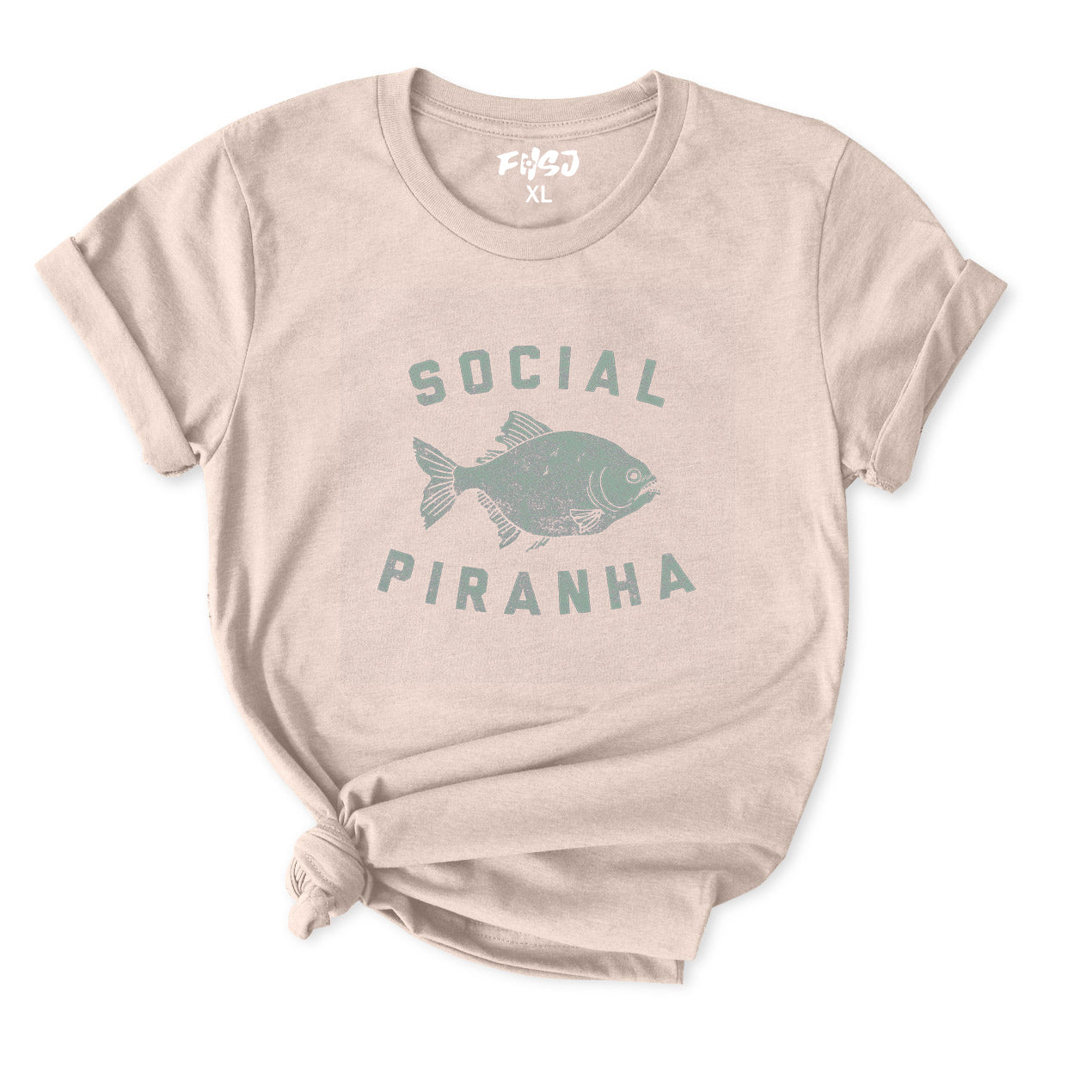 Social Piranha T-Shirt for Women