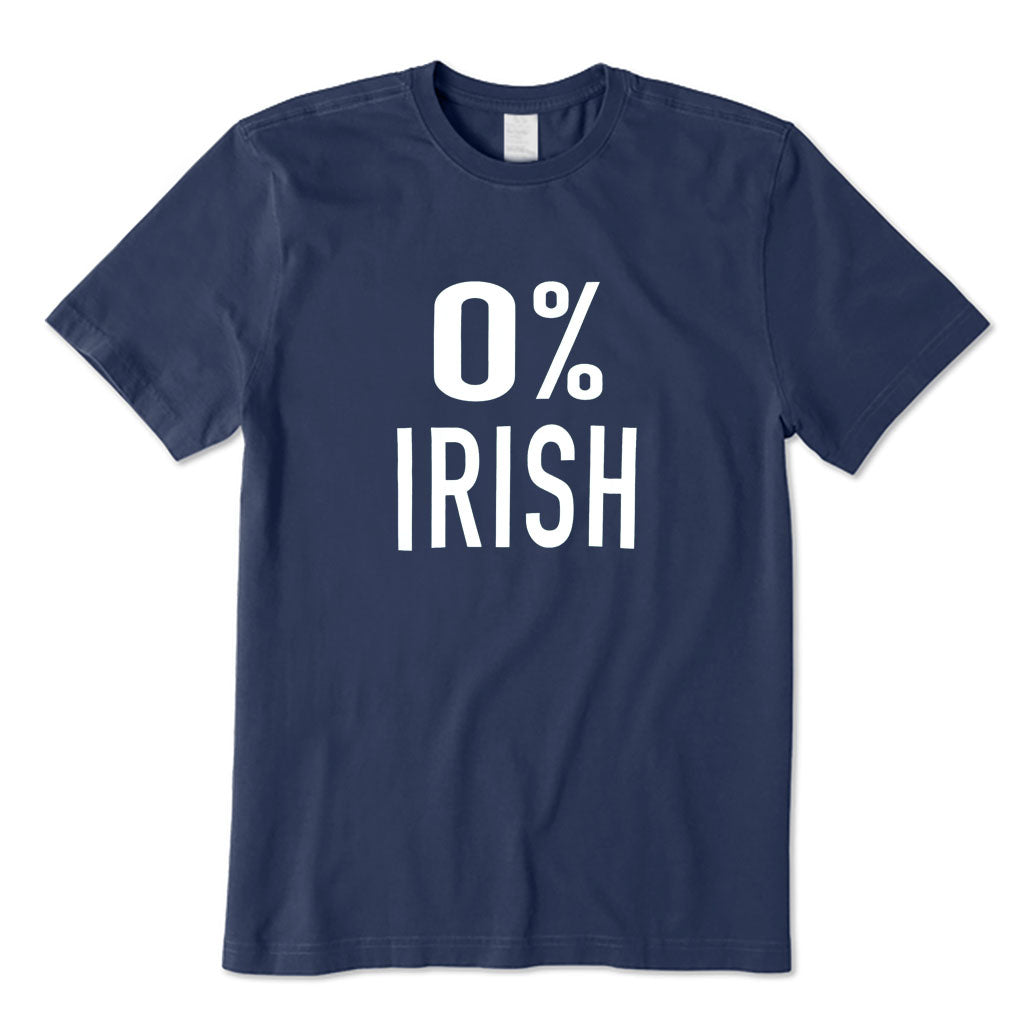 0% Irish Funny T-Shirt