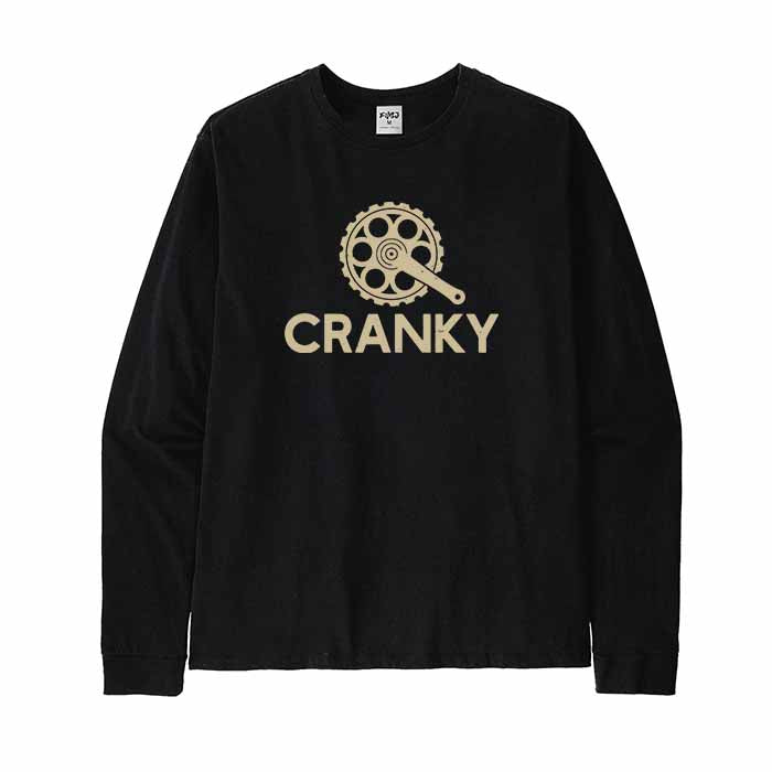 Cranky Funny Bike Long Sleeve T-Shirt