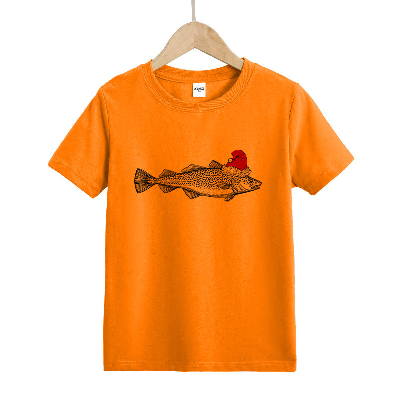 Christmas Fish Kid's T-Shirts