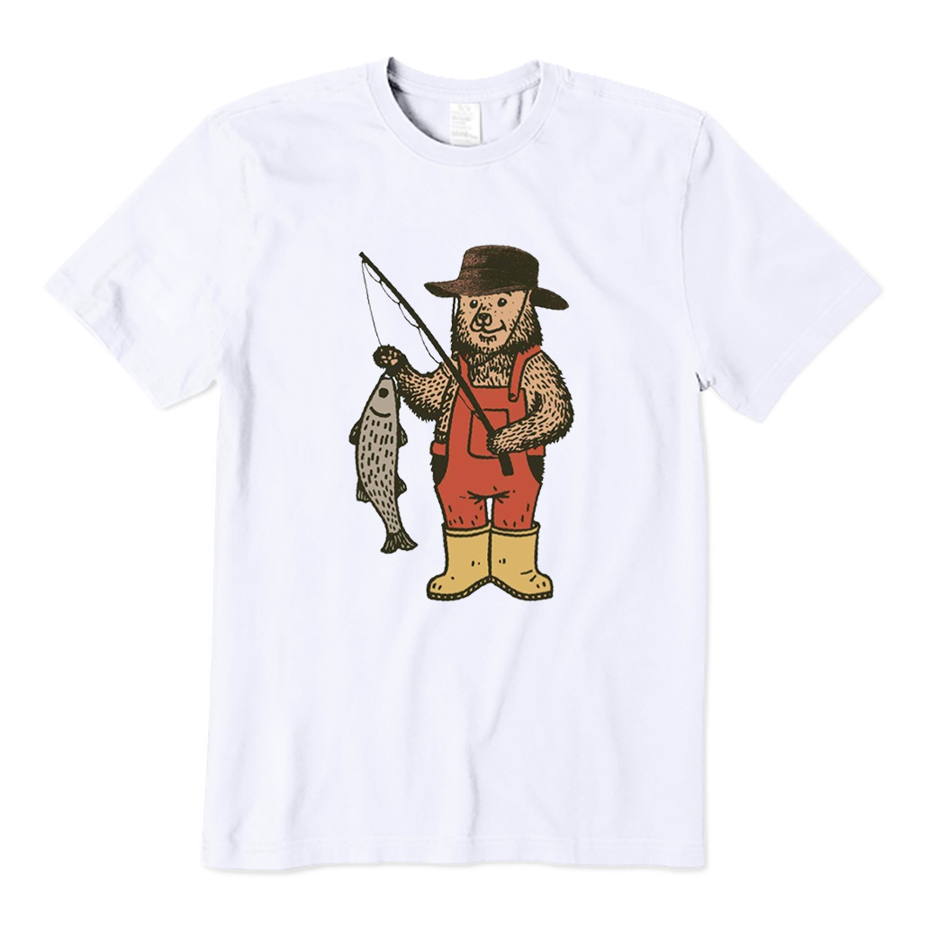 Bear Fishing T-Shirt