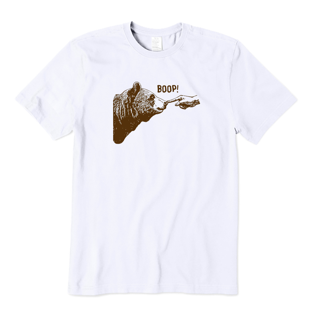 Boop Bear Finger Touching Nose T-Shirt
