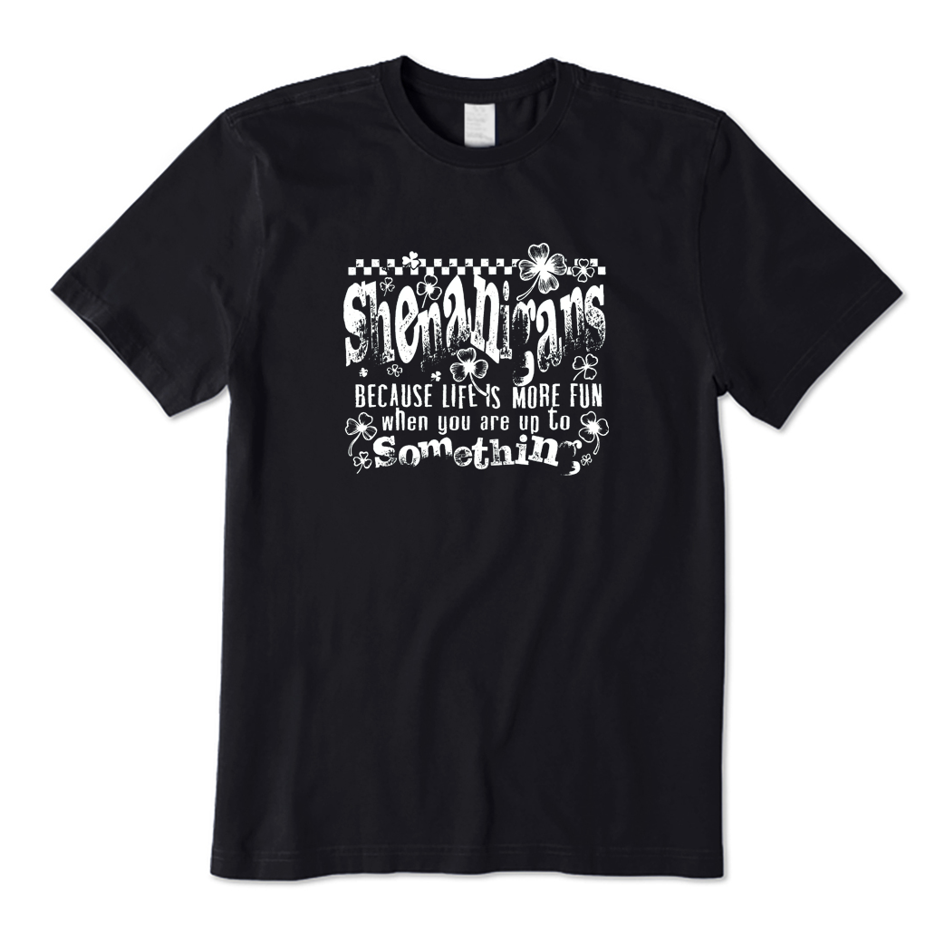 Shenanigans Shamrock St Patricks T-shirt