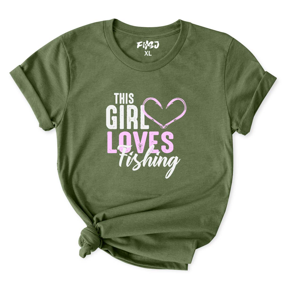 Just A Girl Who Loves Fishing T-Shirt for Women