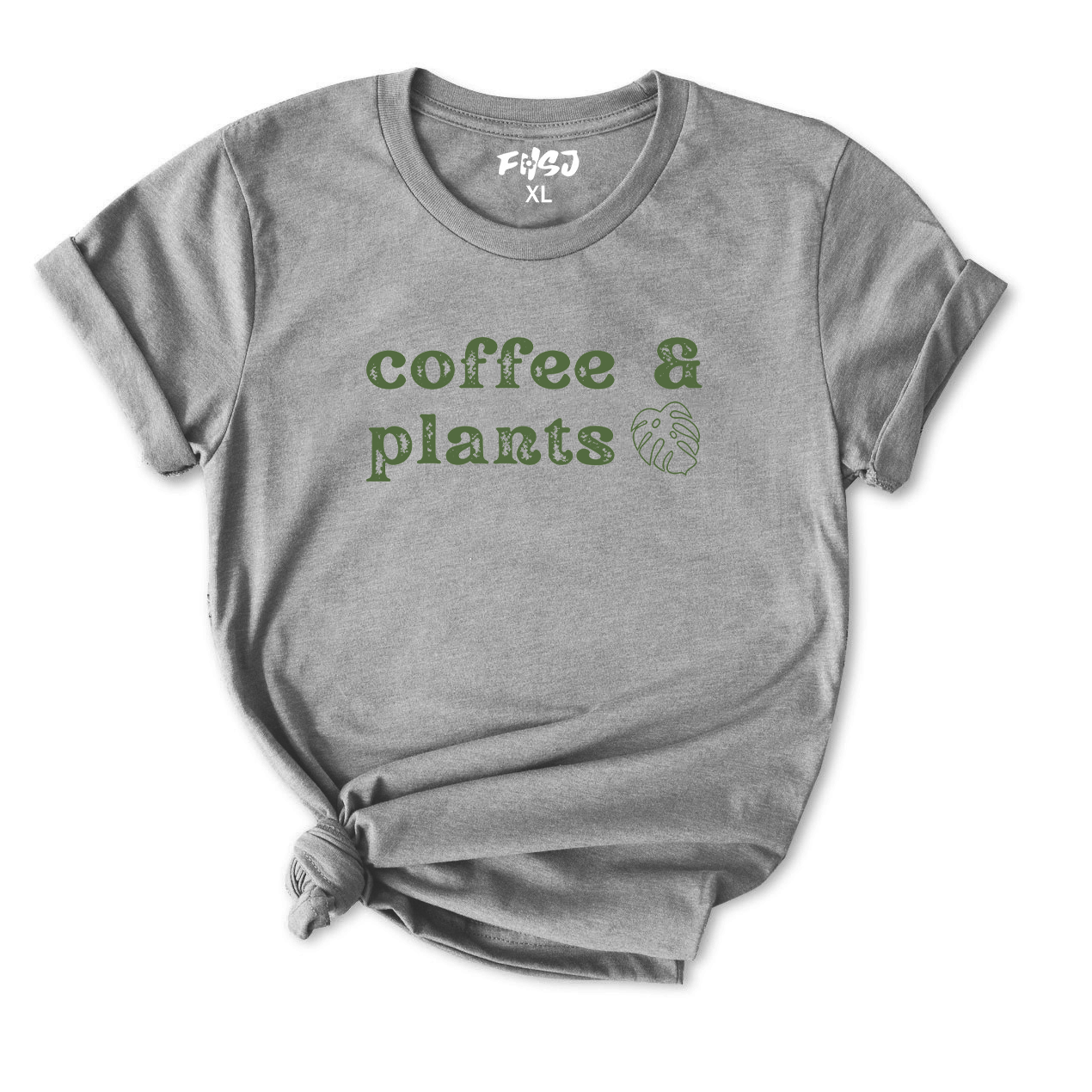 Coffee & Plants Monstera T-Shirt for Women