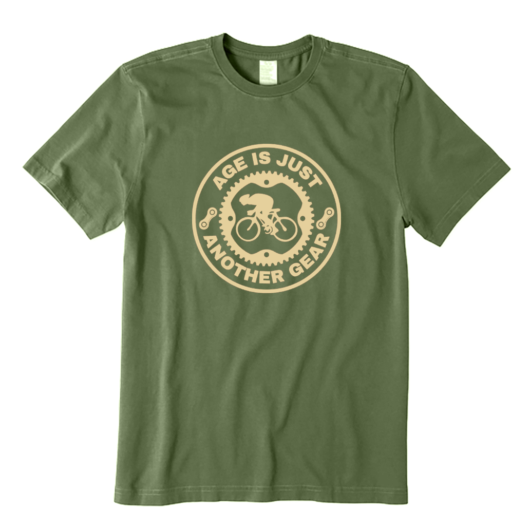 Age Is Just Another Gear Cycling T-shirt