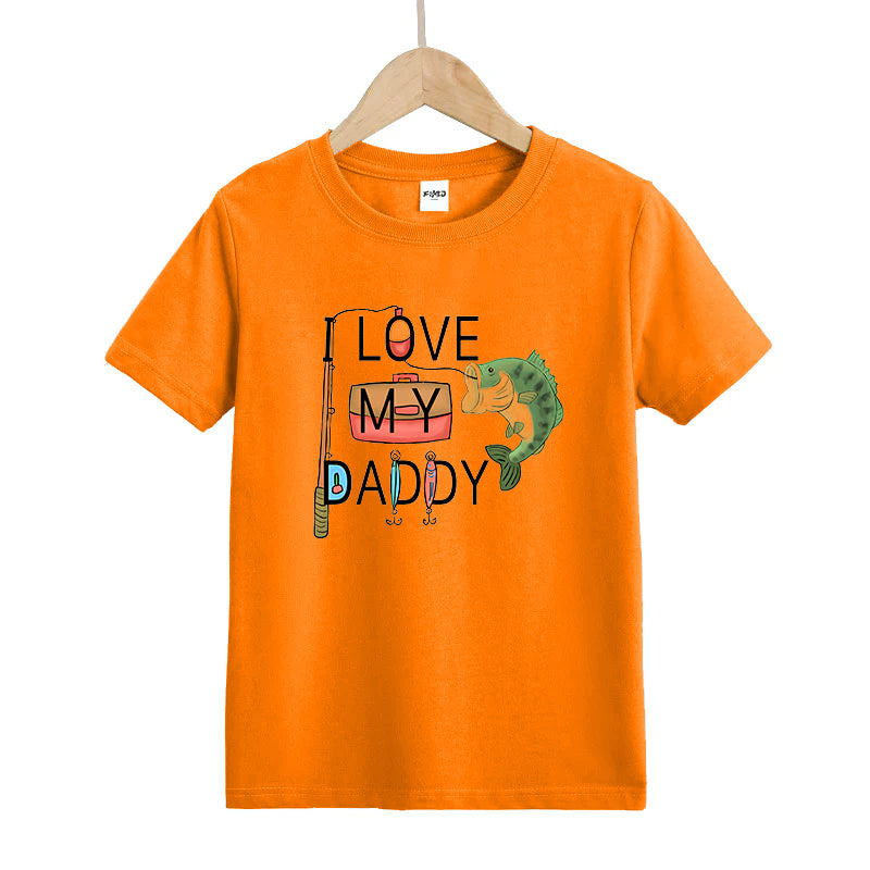 I Love My Daddy Kids T-Shirt