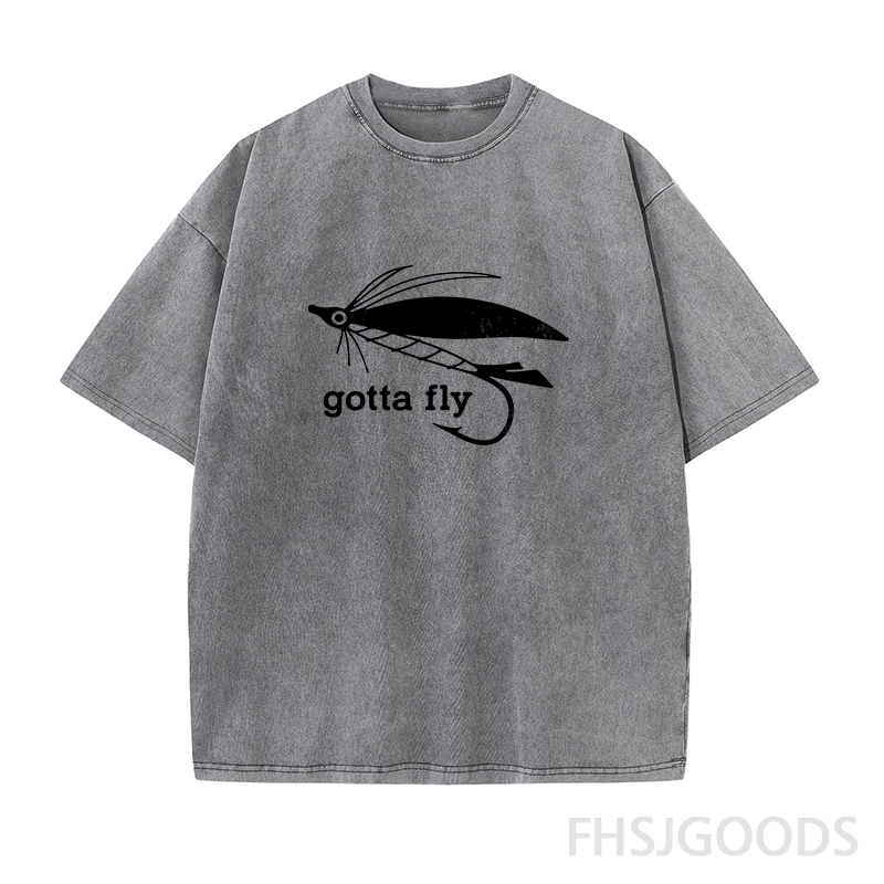 Gotta Fly Unisex Distressed T-Shirt