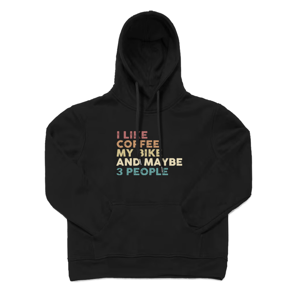 I Like Coffee and My Bike Hoodie