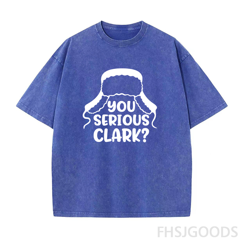 You Serious Clark Unisex Distressed T-Shirt