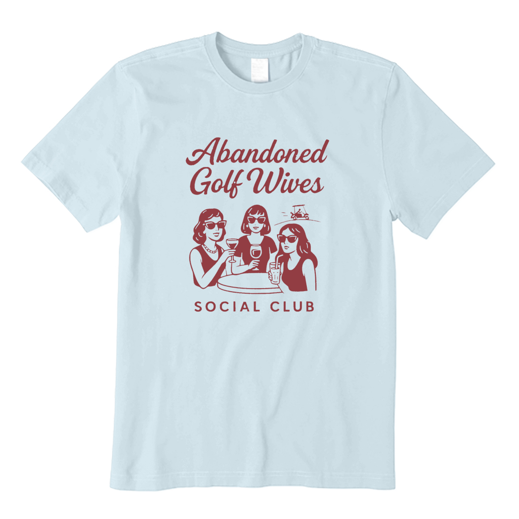 Abandoned Golf Wives Social Club T-shirt