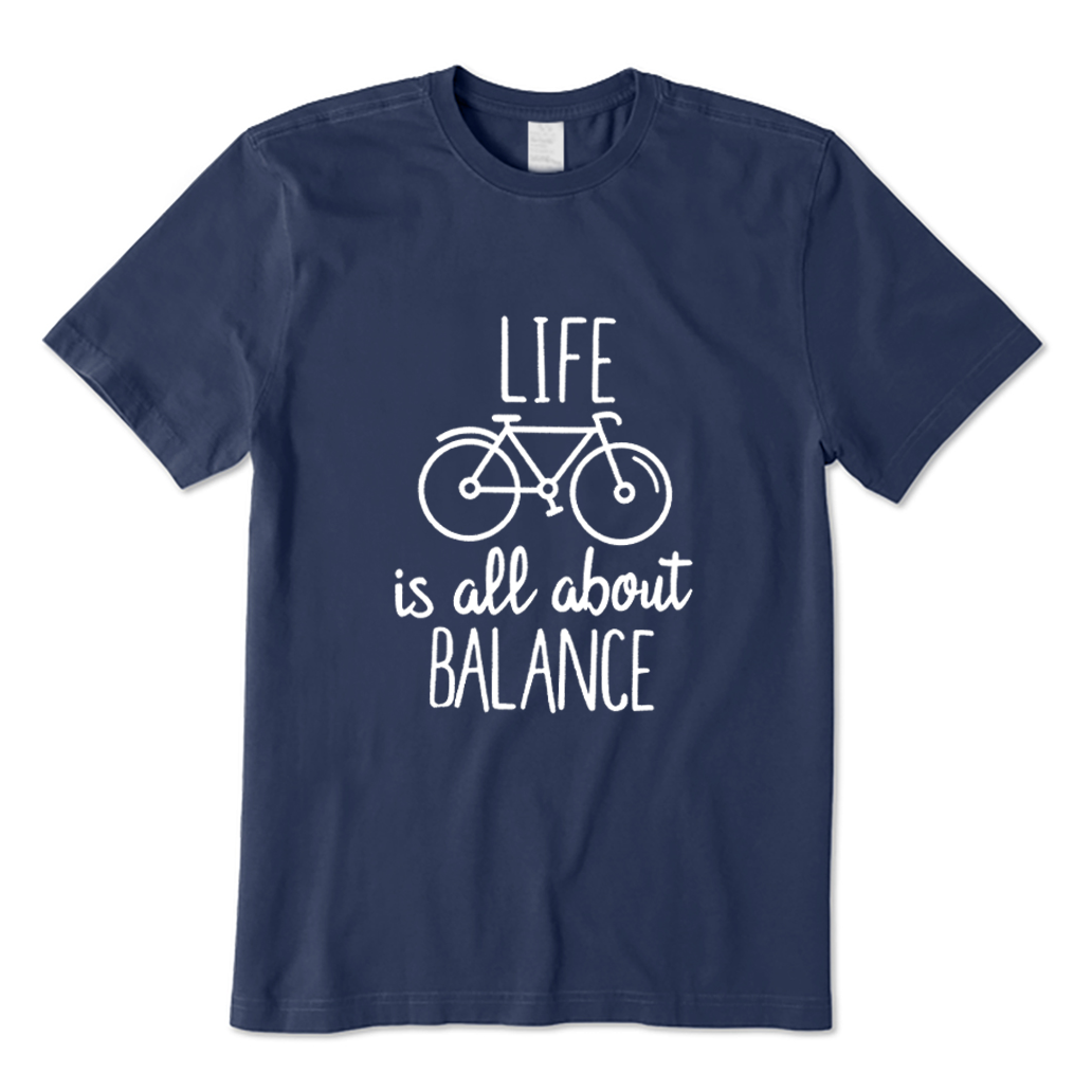 Life Is All about Balance Cycling T-shirt