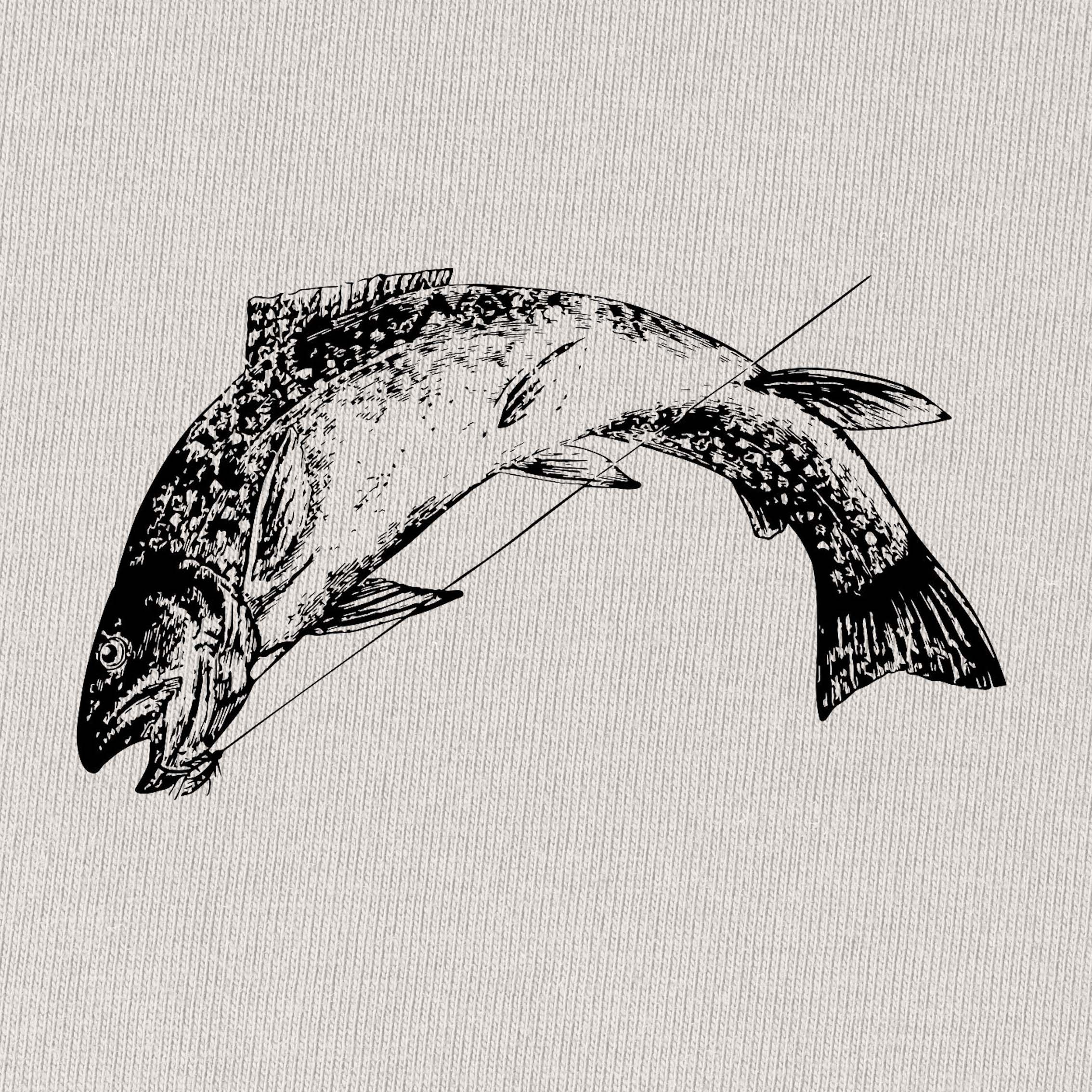 Brook Trout Jumping T-Shirt