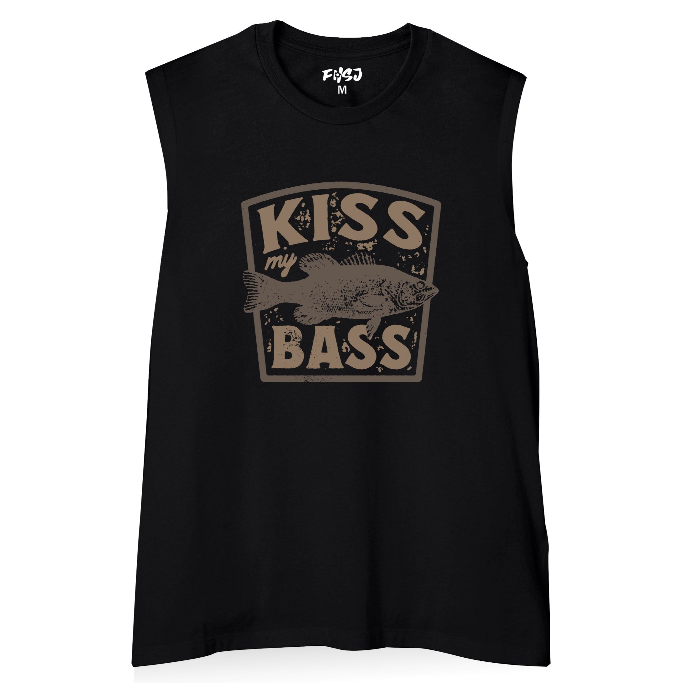 Women KISS MY BASS Tank Top