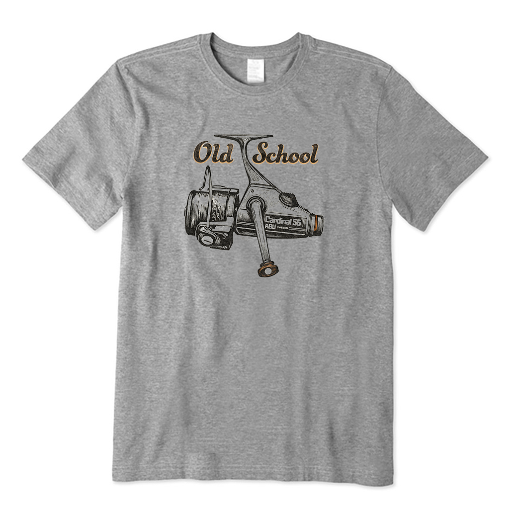 old school Fishing Reel T-Shirt