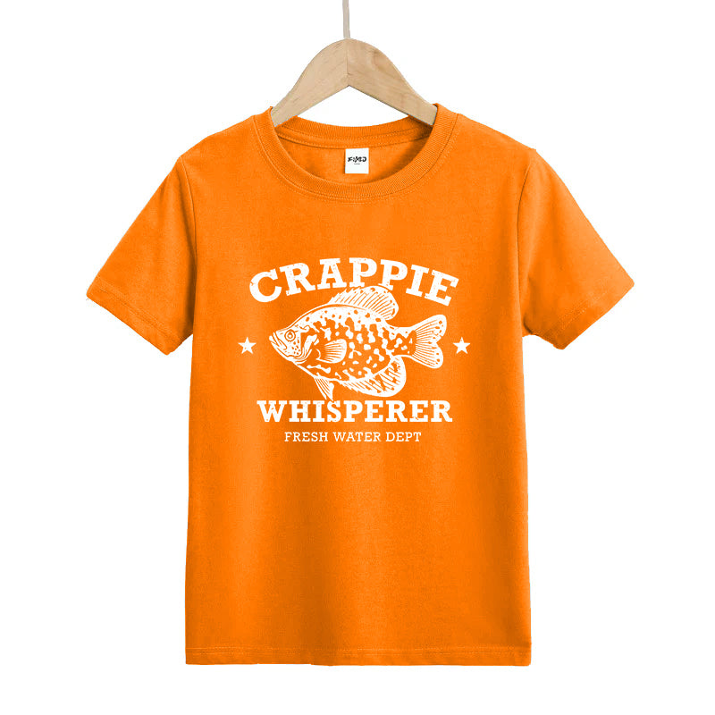 Crappie Whispere Kids T-Shirt