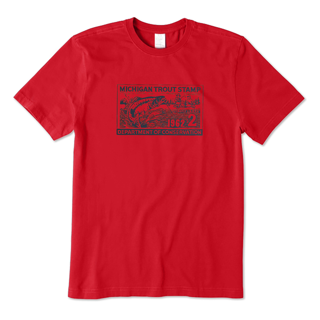 Michigan Trout Fishing T-Shirt