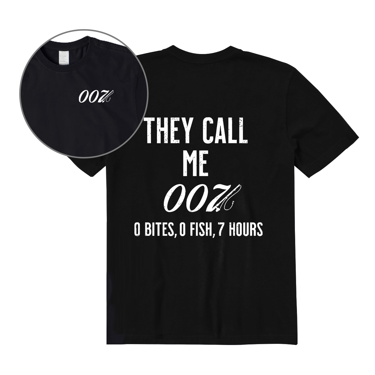 They Call Me 007 Back Graphic T-Shirt