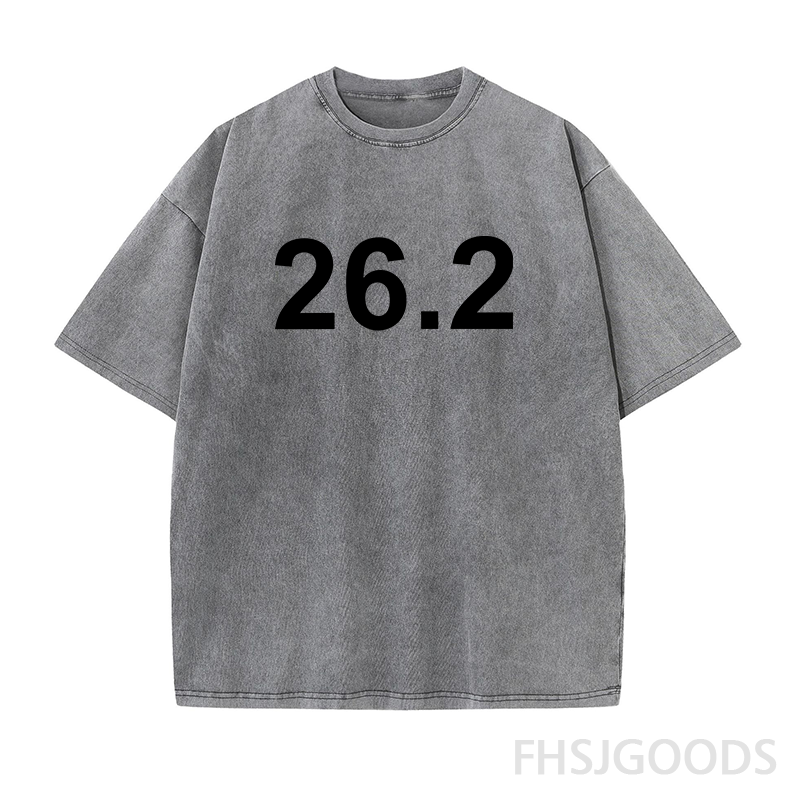 26.2 Marathon Runner Unisex Distressed T-Shirt