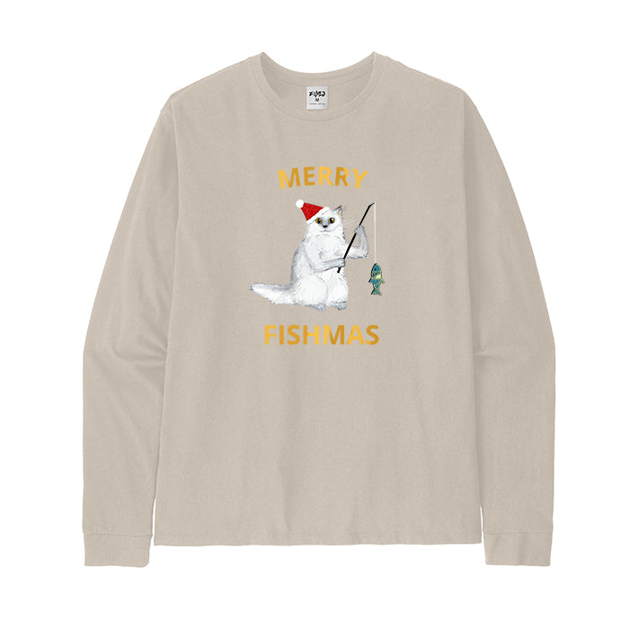 Merry Fishmas Long Sleeve T-Shirt