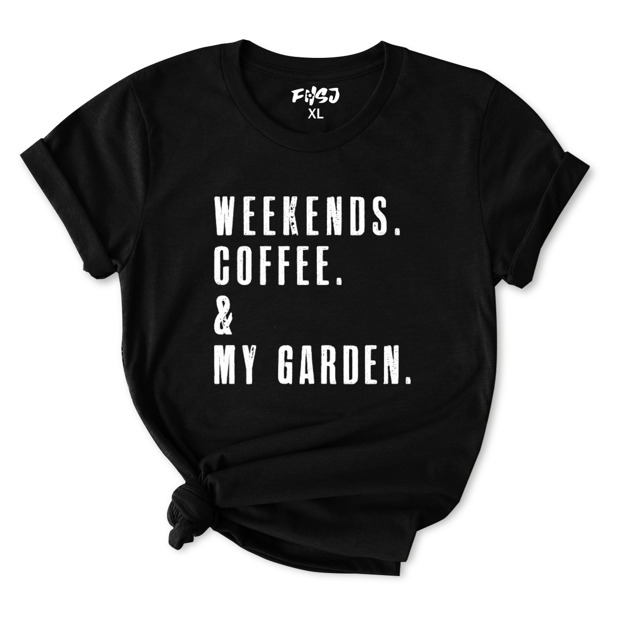 WEEKENDS COFFEE & My GARDEN T-Shirt for Women