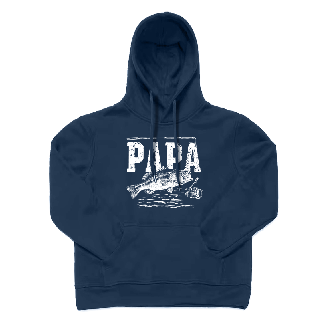 Papa Fishing Hoodie