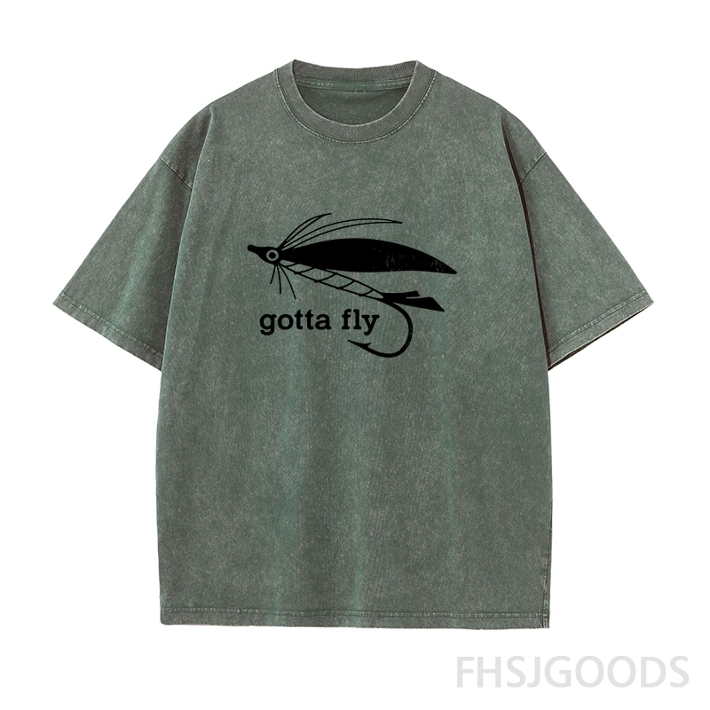 Gotta Fly Unisex Distressed T-Shirt