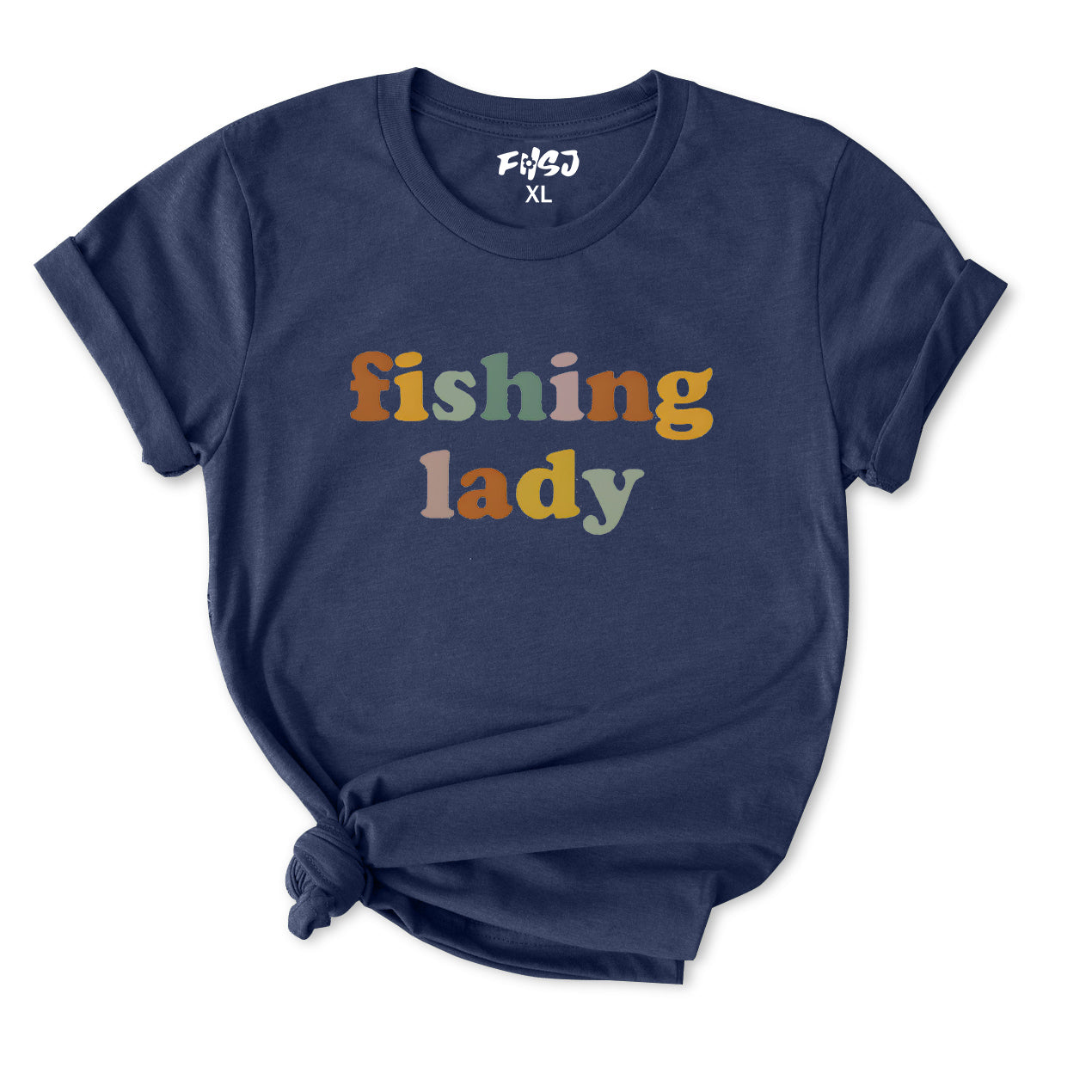 Fishing Lady T-Shirt for Women