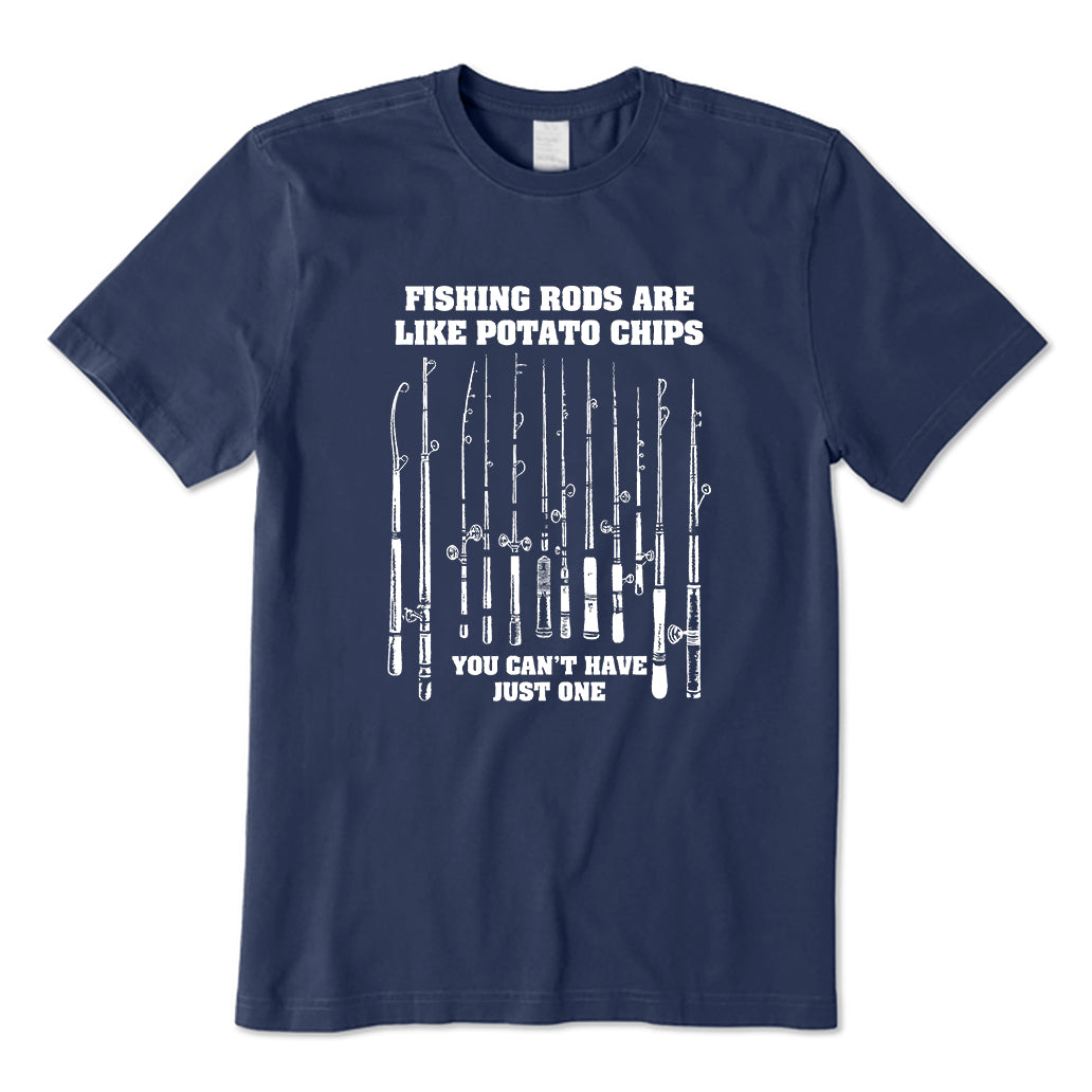 Fishing Rods Like Potato Chips T-Shirt