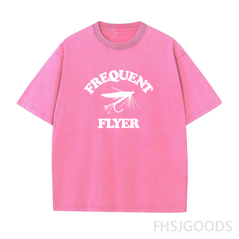 Frequent Flyer Unisex Distressed T-Shirt