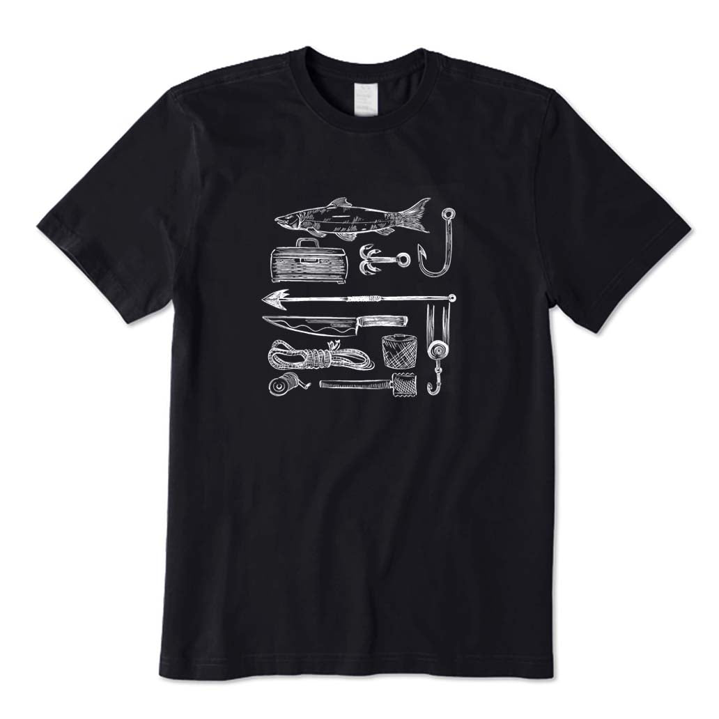 Vintage Style Fishing T-Shirt