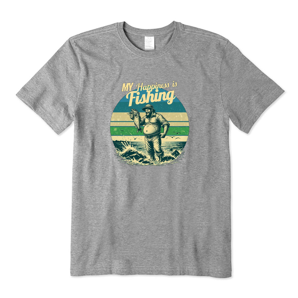 My Happiness Is Fishing T-Shirt