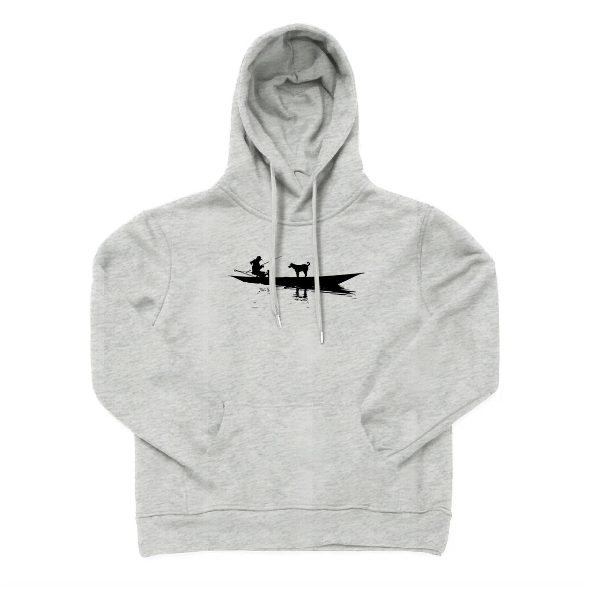 Go Fishing with My Pet Dog Hoodie
