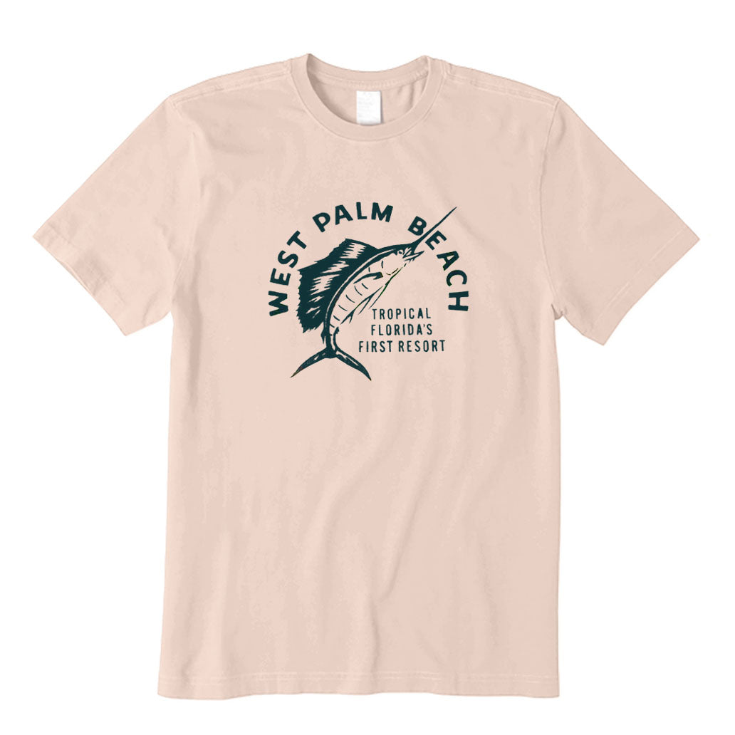 West Palm Beach Florida Fishing T-Shirt