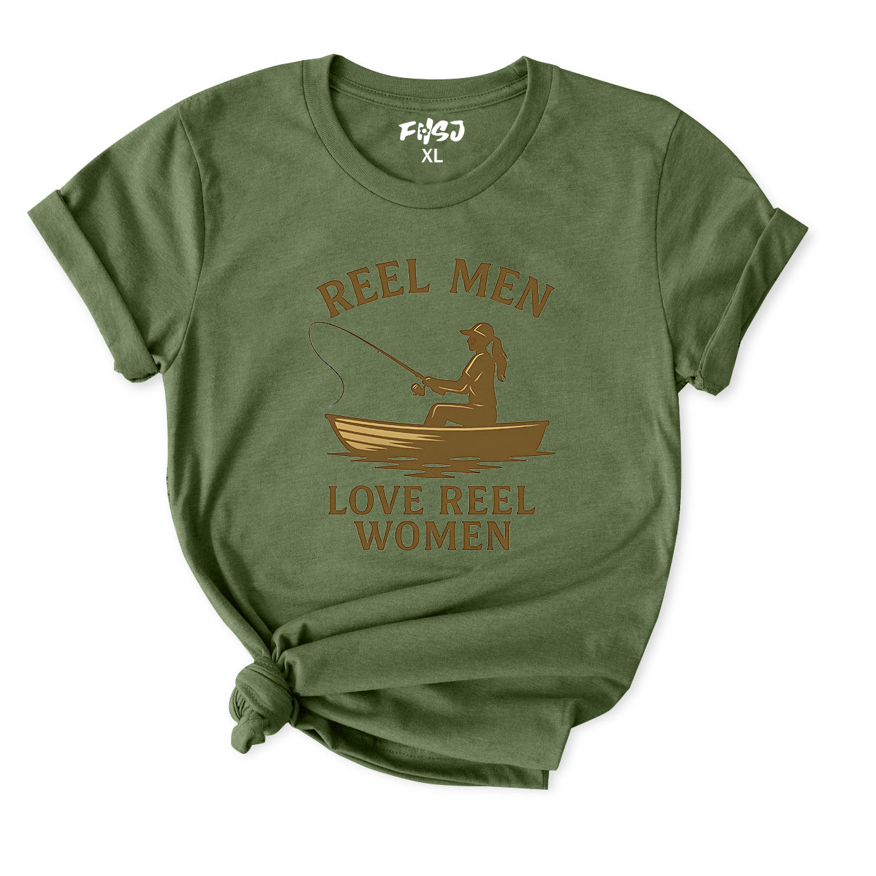 REEL MAN LOVE REEL WOMEN T-Shirt for Women